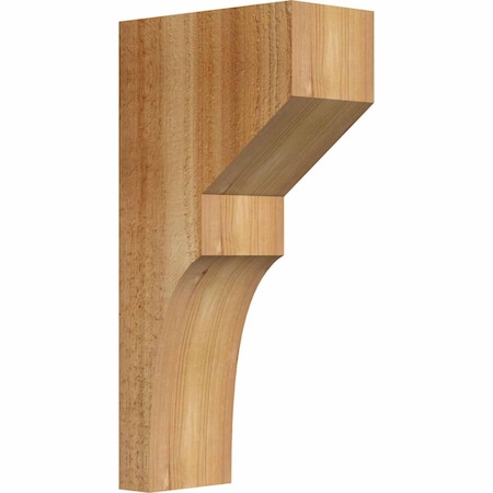Monterey Rough Sawn Corbel, Western Red Cedar, 4"W x 8"D x 16"H